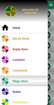 Gerador de Números android App screenshot 6